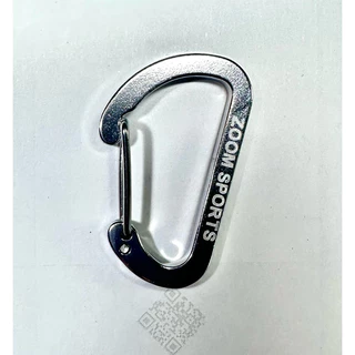 ZOOM SPORTS ซื้อ 10 แถม1 คาราบิ​เนอร์​ ทรง D ขนาดจิ๋ว 4 cm. อเนกประสงค์ ราคาต่อ1ชิ้น
