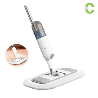 HOMEC ไม้ถูพื้นแบบสเปรย์ ไม้ถูพื้นพ่นน้ำ spray mop พร้อมผ้าม…