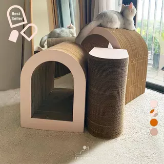 mini.c (มินิซี) ที่ลับเล็บแมว รุ่น ARC Petal (ARC Petal cat scratcher)