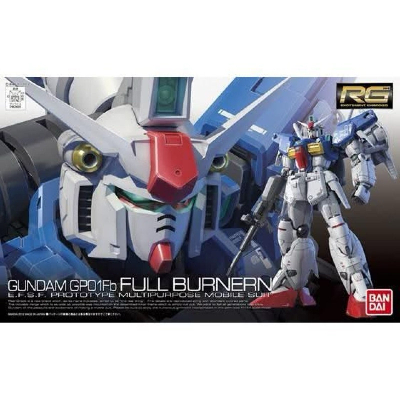 RG 1/144 GP01-fb Gundam (พร้อมส่ง)