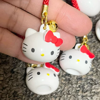🇯🇵(หลายแบบ) แท้!! พวงกุญแจกระดิ่งนำโชคคิตตี้ซานริโอ้ Kitty KeyChainห้อยเป๋า,โทรศัพท์,จี้ห้อยคอสัตว์เลี้ยง,กระดิ่งแมว
