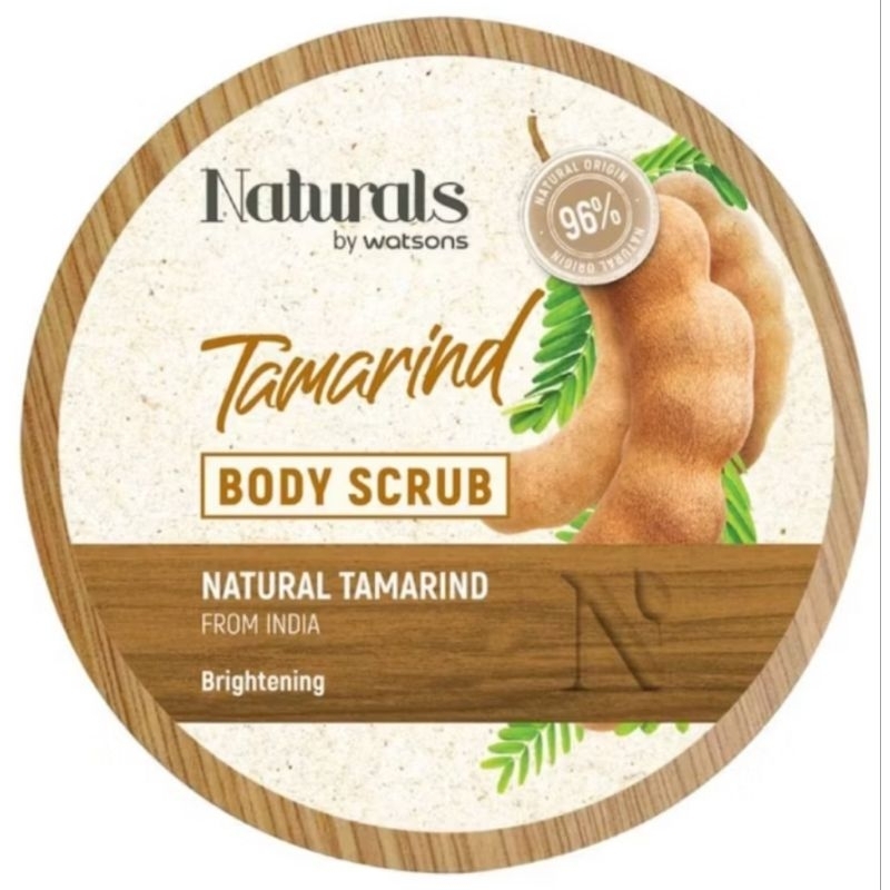 Naturals by watsons TAMARIND BODY SCRUB 200 g. เนเชอรัล บาย วัตสัน แทมมะรินด์ บอดี้ สครับ 200 กรัม ส