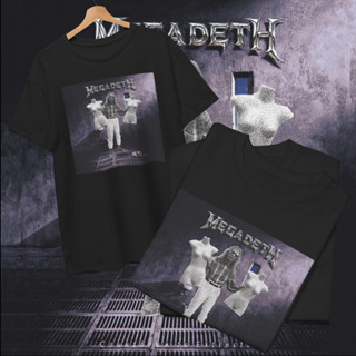 เสื้อยืด Megadeth อาจารย์แดง (Cotton 100%) ⚠️ระวังร้านปลอม⚠️