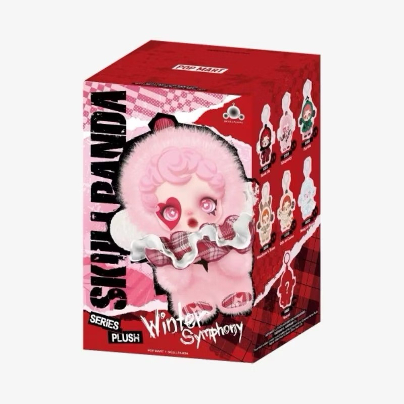 [พร้อมส่งในไทย ใช้โค้ด30%ได้] [New] SKULLPANDA Winter Symphony Series Plush พวงกุญแจ ใหม่ในซีล ลิขสิทธิ์แท้
