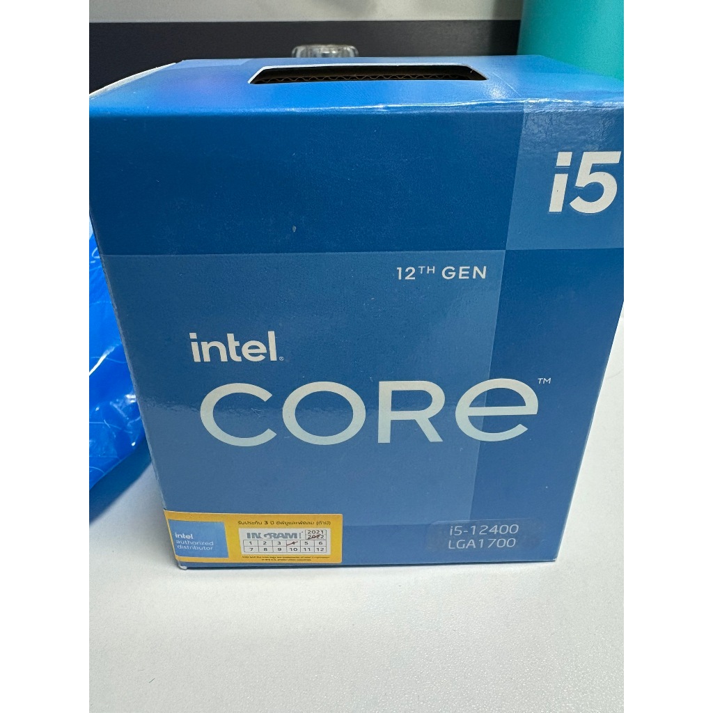 CPU INTEL CORE i5-12400 2.5 GHz 6C/12T LGA1700 มือสอง ประกันเหลือ 3/4/2025