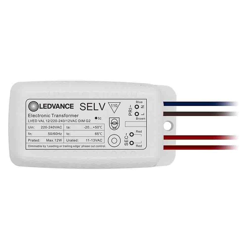 หม้อแปลง หลอด MR16 12V รุ่น LVED VAL 12V 12W LEDVANCE DIM