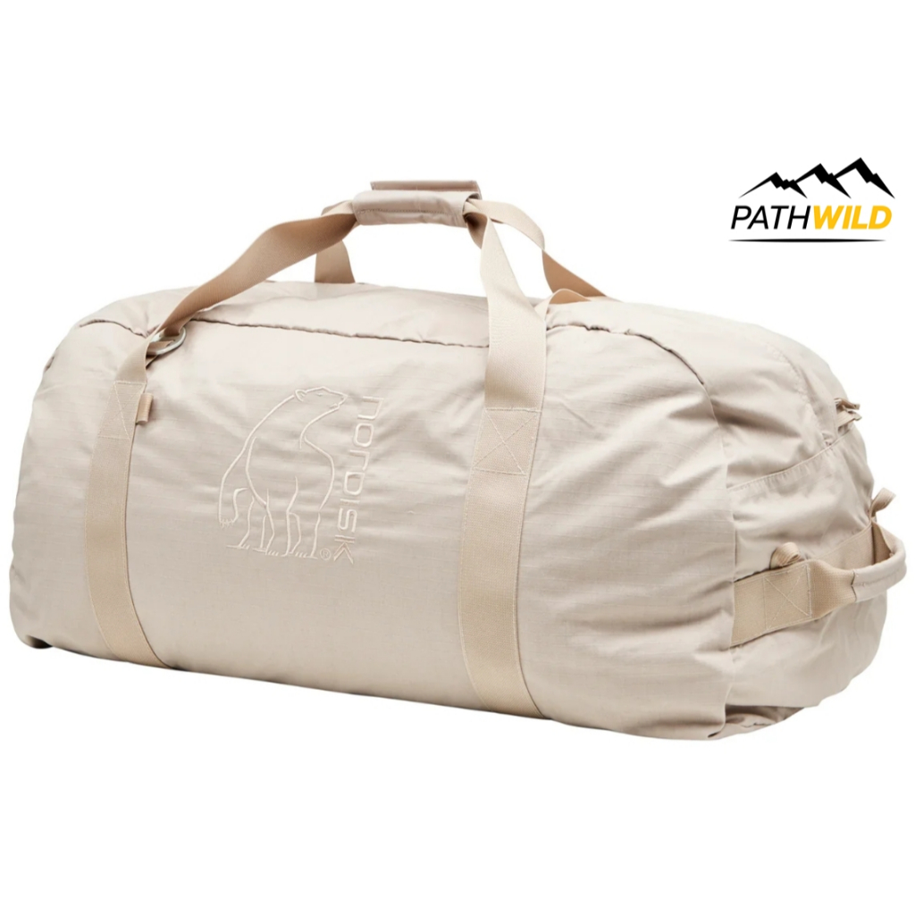 Nordisk Njord Bag 60L/90L กระเป๋า Duffel ผลิตจากวัสดุ Technical Cotton Ripstop ทนทาน ช่องเปิดขนาดใหญ่ หยิบของง่าย