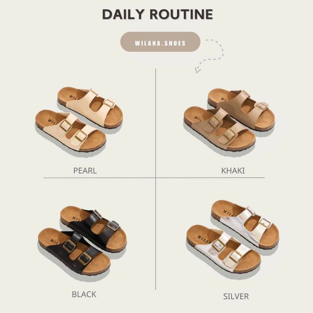 รองเท้า Wilana รุ่น Y55 พื้นมีความนิ่มใส่สบาย และพื้นกันลื่น