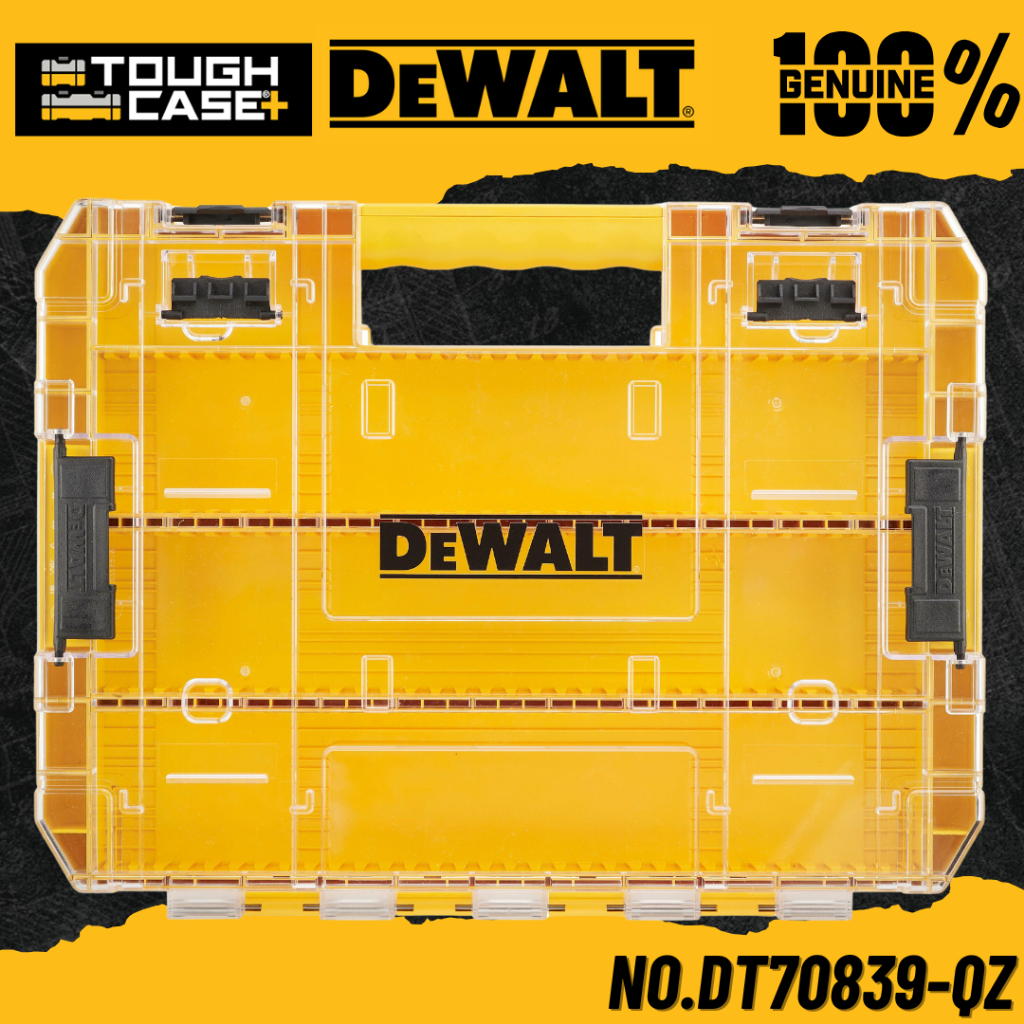 DEWALT กล่องอุปกรณ์ (Tough Case) TSTAK ขนาดใหญ่ No.DT70839-QZ