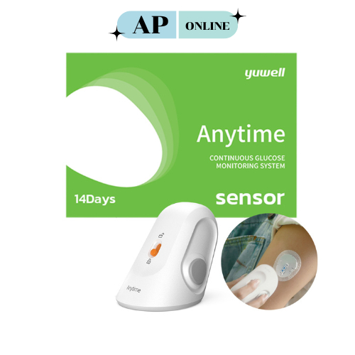 YUWELL เครื่องตรวจน้ำตาล CGM CT-3 วัดต่อเนื่อง บอกค่าทุกๆ 3 นาที ใช้ได้ 14วัน