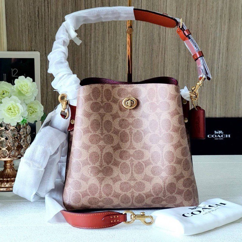 🎀 (สด-ผ่อน) bucket SHOP 9 นิ้ว C3890 Willow shoulder Bag in Signature