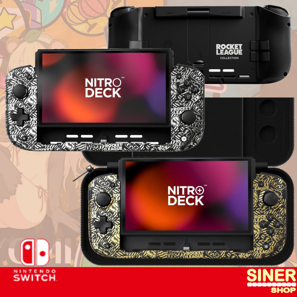🎮 [CRKD] : Nitro Deck [ Plus+ ] Rocket League for (Nintendo Switch) (OLED) <ไม่มีประกัน>