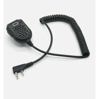 ฟังวิทยุสื่อสาร ไมค์วิทยุ ไมค์หูฟังวิทยุสื่อสาร Two way Walkie Talkie Handheld Speaker Mic Microphone 2 (เล็ก)ทิศทาง