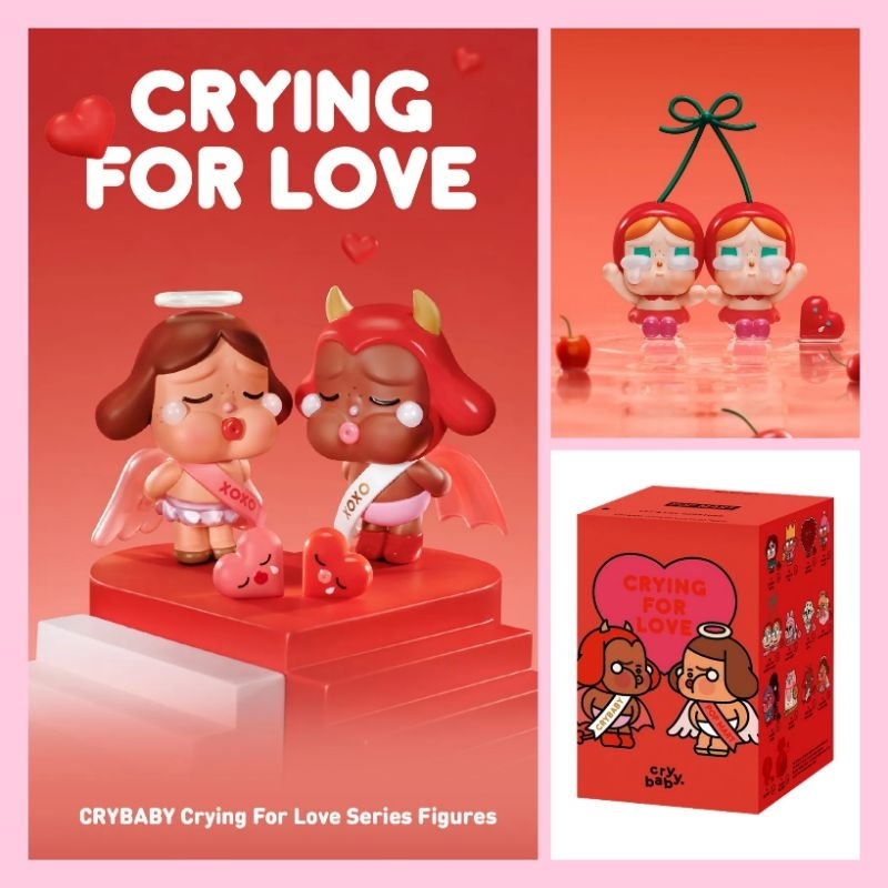 พร้อมส่ง POPMART CRYBABY Crying For Love Series