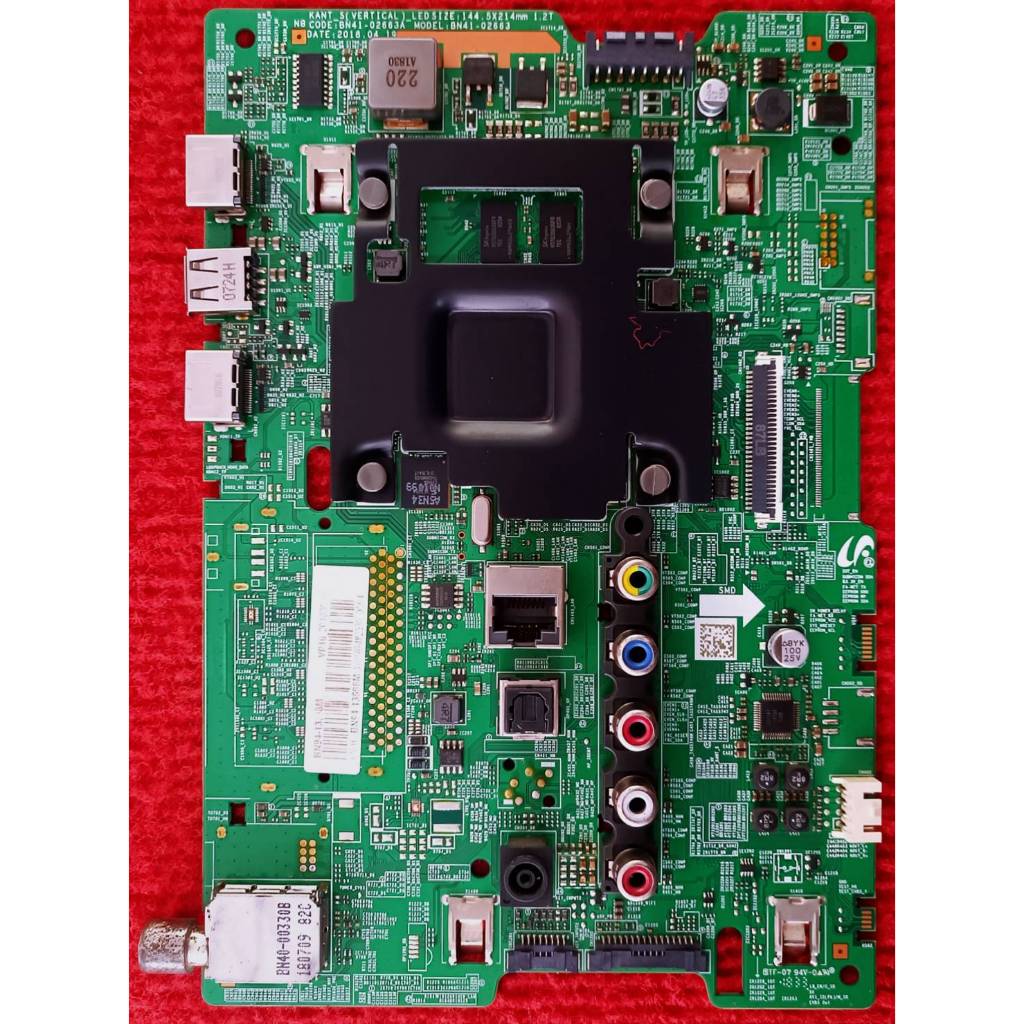 เมนบอร์ดทีวี SAMSUNG  UA32N4300AKXXT พาสบอร์ด BN94-13598M