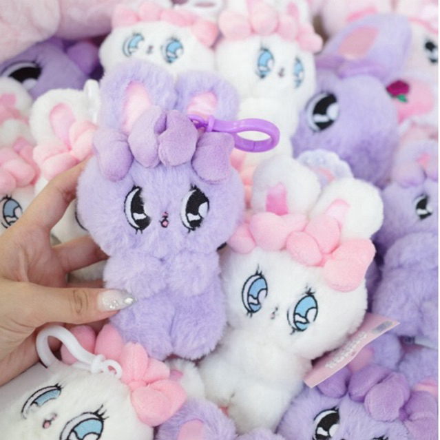 ( พร้อมส่ง / ส่งด่วน ) พวงกุญแจ esther bunny keychain🐰⭐️🌷 มีพร้อมส่งที่ไทยทุกแบบ