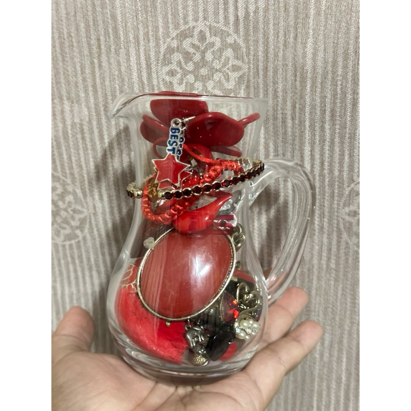 Mystery Jewelry jar โทนแดง