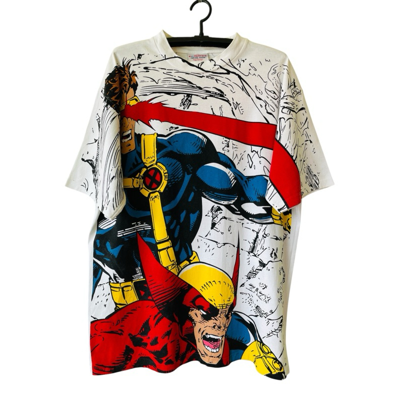 เสื้อ Hiptrack  รุ่น x-men cyclops OVP​ Bootleg  T-Shirt  #เสื้อวินเทจ#เสื้อยืด 90s#Vintage