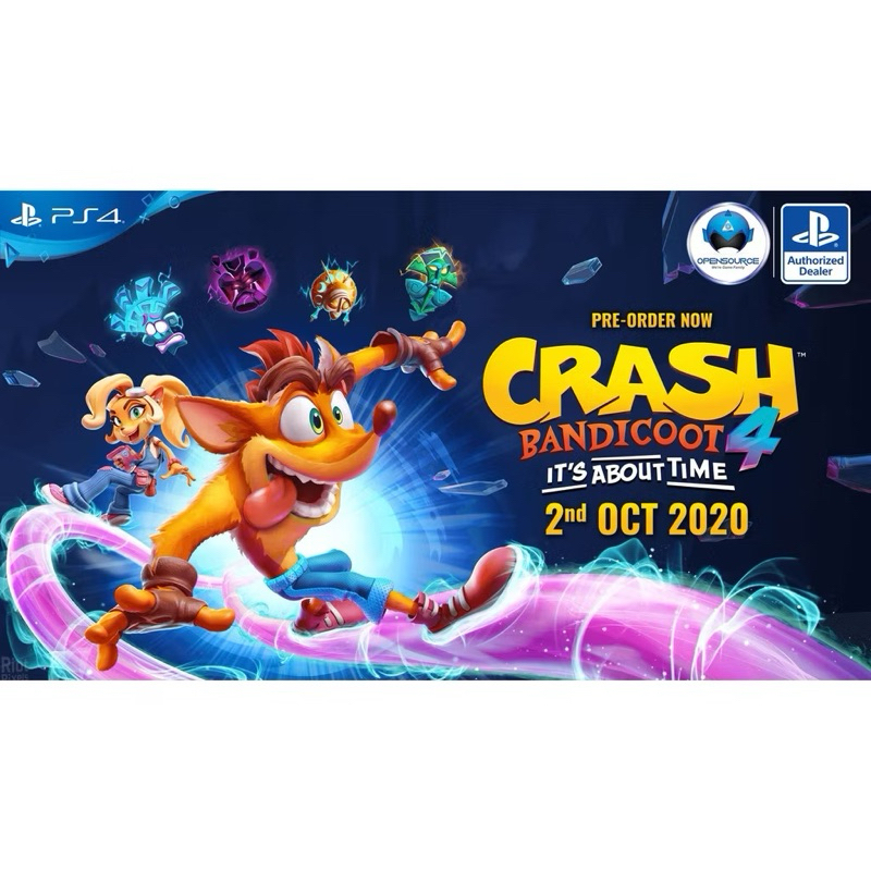 [Ps 4] CTR , CRASH รวมภาค (Zone 3)[EN] แผ่นมือ 2 พร้อมส่ง!!