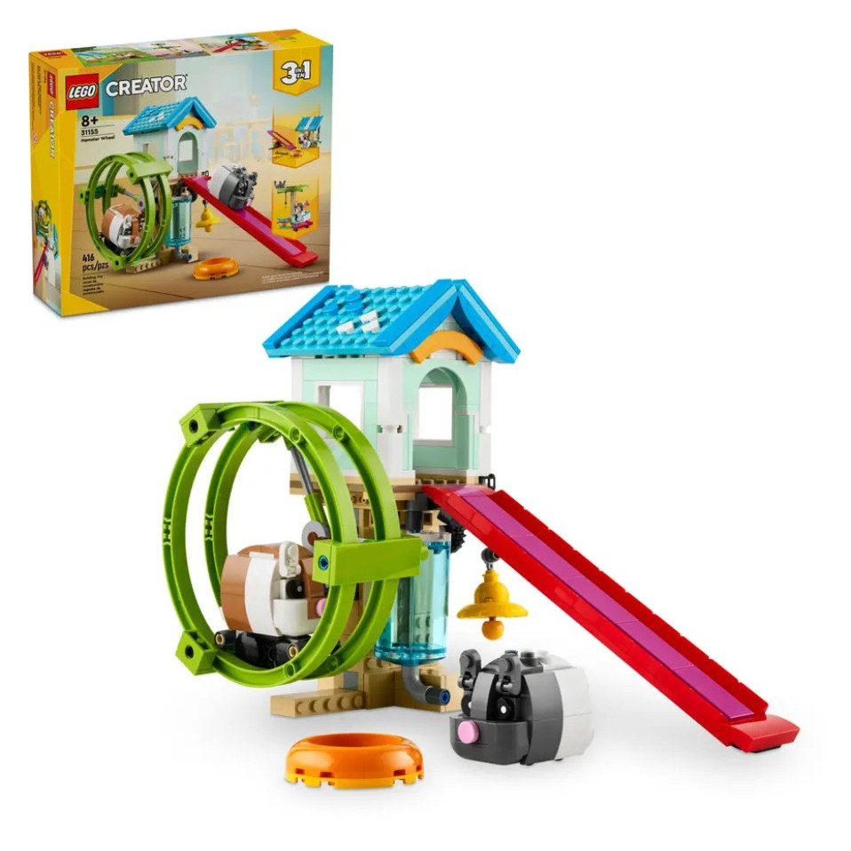 LEGO Creator 3-in-1 Hamster Wheel 31155