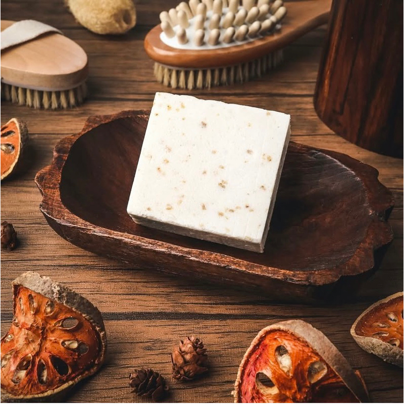 [Handcrafted Soap] สบู่ออยล์ธรรมชาติ 100% จากร้าน Soap Opera ทำจาก Sea Salt และ Mint สำหรับผิวมัน