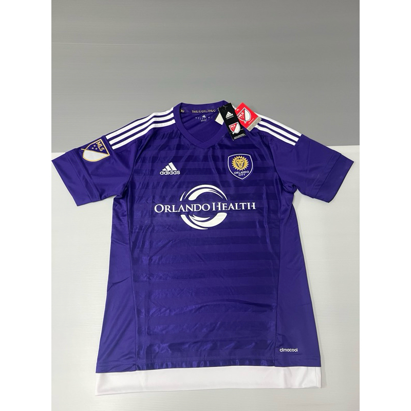 เสื้อบอลของแท้ (ใหม่ป้ายห้อย) Orlando City เหย้า 2015 Size S หายาก ใช้สำหรับสวมใส่หรือเก็บสะสม