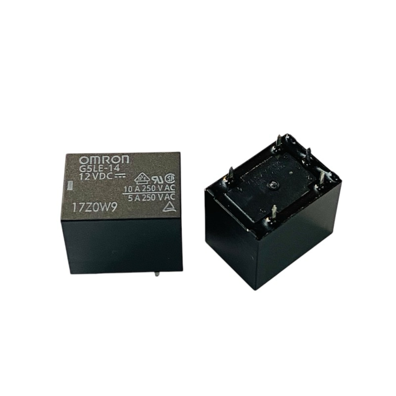 Relay G5LE-14 (ราคาต่อ 1ชิ้น) DC12V-5ขา (Onron)ขนาด 10x39x14.5mm มีสินค้าพร้อมส่งในไทย