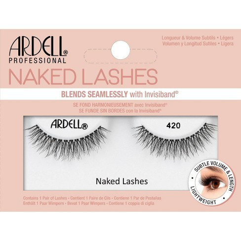ของแท้! Ardell Naked  Lash 420  ขนตาปลอม โปร่งสบายที่ช่วยเพิ่มความมั่นใจ มีความเป็นธรรมชาติ บางเบาที่กลมกลืน