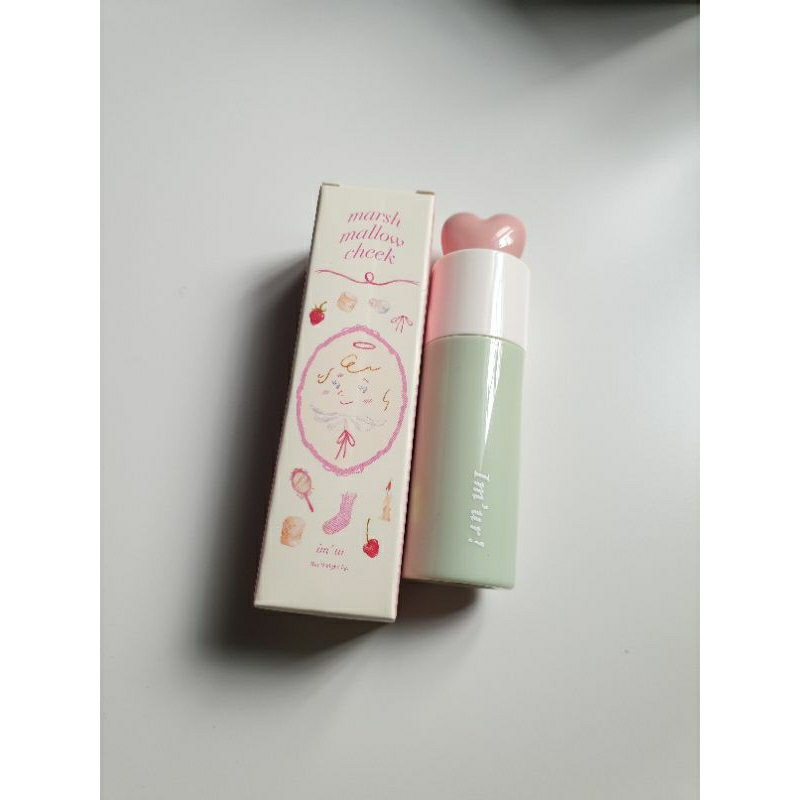 (ลองครั้งเดียว) ครีมบลัช im'ur (เเอมยัวร์) สี 01 Plum Puff