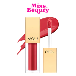 YOU Rouge Velvet Matte Lip Cream วายโอยู รูจเวลเวท แมทลิป เนื้อเนียน บางเบา แห้งเร็ว 4.5 กรัม