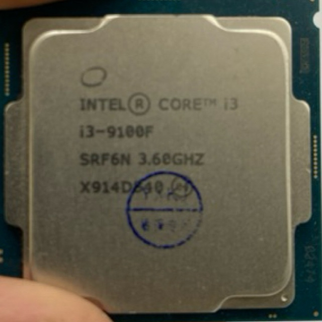 CPU i3-9100F มือสอง เจน9 พร้อมส่ง