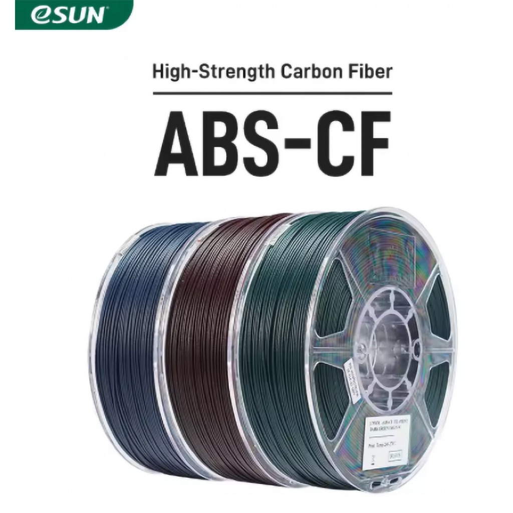 เส้นวัสดุการพิมพ์ ABS Carbon Fiber (ABS-CF) / Glass Fiber (ABS-GF) eSUN