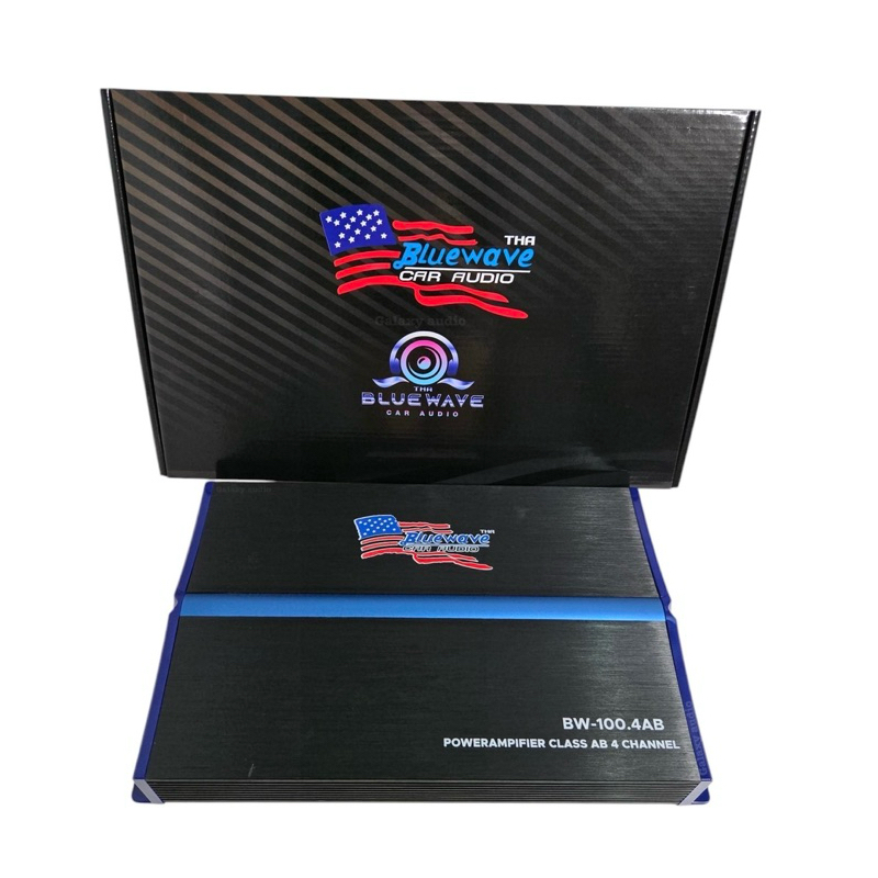 เพาเวอร์แอมป์ ขับกลาง รุ่น BW-100.4AB วัตต์เต็ม CLASS-4AB 4ชาแนล เพาเวอร์ขับกลาง กำลังขับ RMS 100Wx4 CHวัตต์เต็มๆ