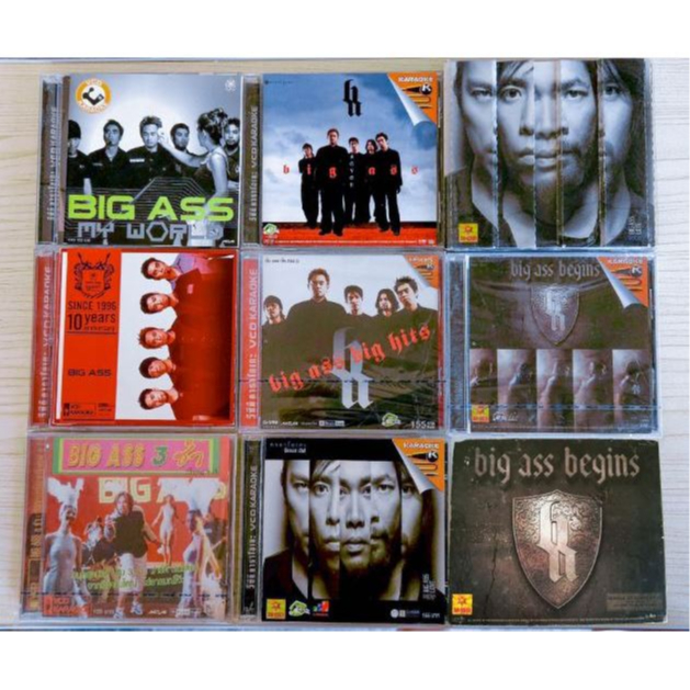 CD/VCD แผ่นเพลง Big ass วงบิ๊กแอส มีหลายอัลบั้ม Not Bad/XL/My World/Seven/Begins/Love/The Lion/ลายนิ