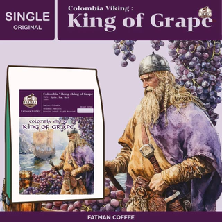 เมล็ดกาแฟคั่วอ่อน Colombia Viking: King of Grape (Exotic coffee)