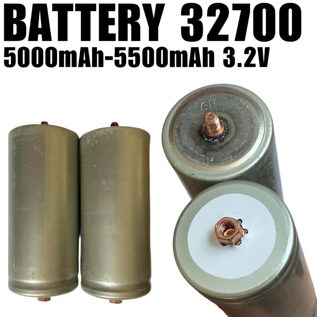 แบตเตอรี่ รุ่น 32700 3.2V 5000mAh-5500mAh แบตใหม่ พร้อมส่ง
