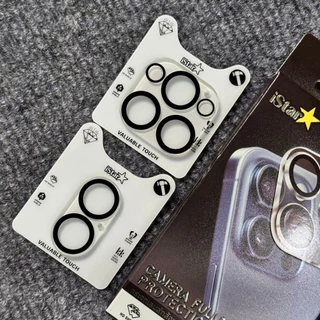 iStar ฟิล์มกันรอย เลนส์กล้อง ถ่ายกลางคืน For iphone 17 16promax 16plus 15promax 15 plus 14 pro 13 11
