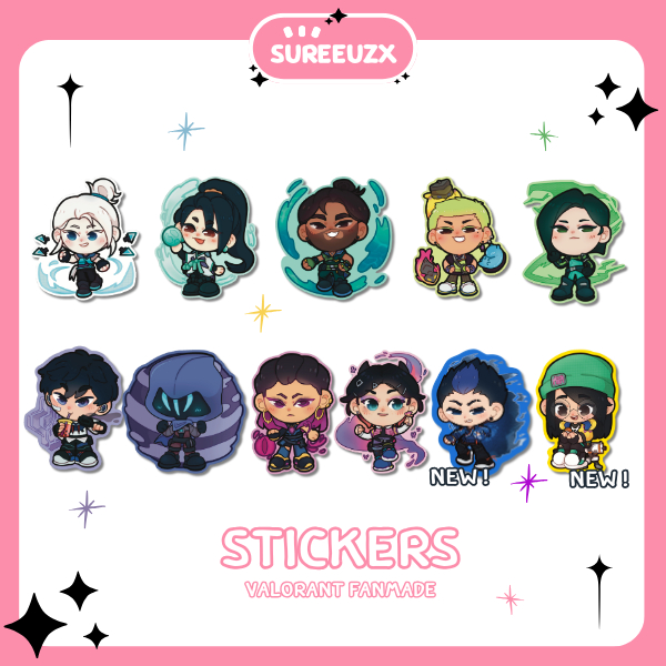 Valorant Stickers Fanmade