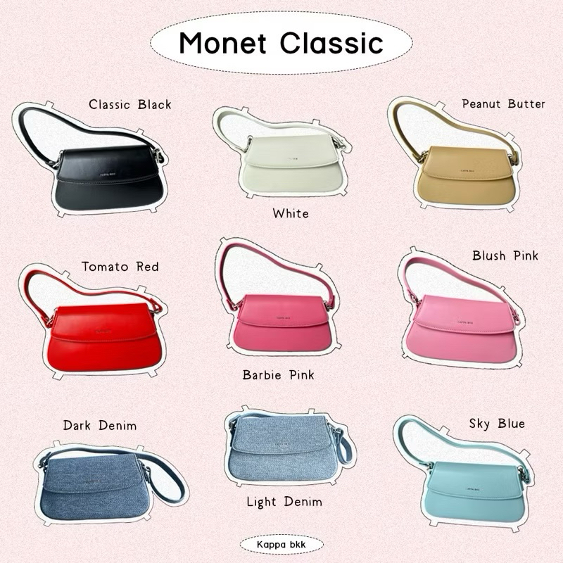 (shopee vdo) ส่งต่อ Kappa.bkk กระเป๋ารุ่น Monet classic รอบ defected