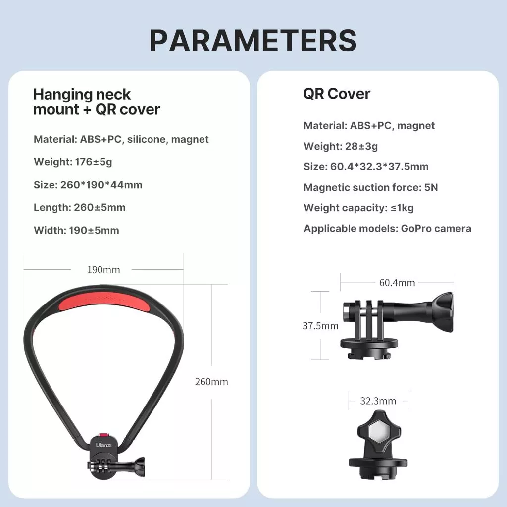 Ulanzi Go-Quick II Magnetic Neck สายคล้องคอ GoPro 12/11/10/9, Insta360 Luna, Pocket 4P ถ่ายภาพ POV thumbnail 9
