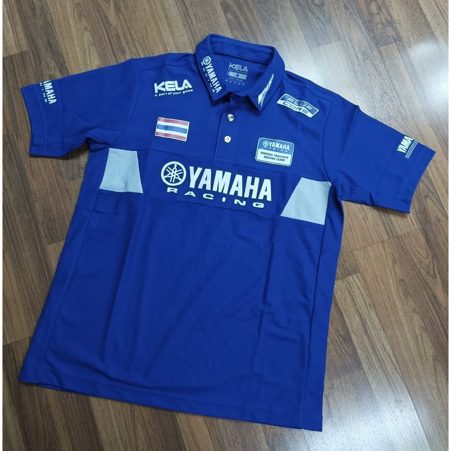 ของแท้ มือ1 เสื้อโปโลเซอร์วิส Genuine MOTOR SPORT POLO YAMAHA RACING ยามาฮ่า เรซซิ่ง ของใหม่ ของแท้ศ