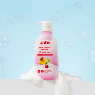 Jabs แจ๊บส์ ครีมอาบน้ำ สูตร ไบรท์บูสเตอร์ (เพื่อผิวกระจ่างใส) 400 มล. x2