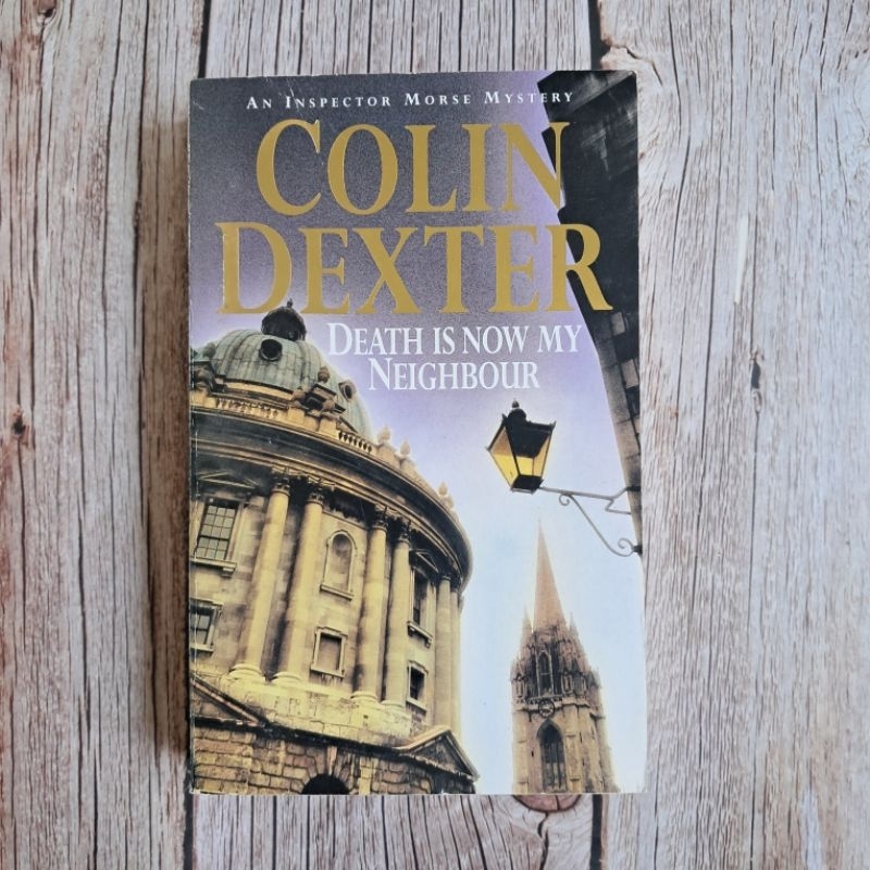 #มือสอง นิยายผู้ใหญ่ Death Is Now My Neighbour. By Colin Dexter.