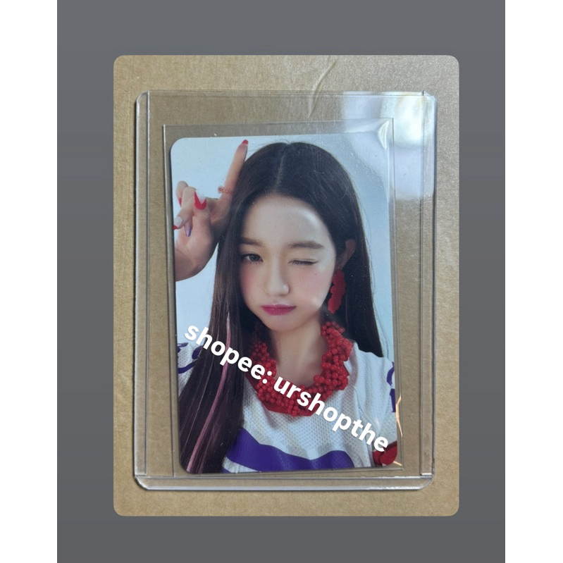 IVE Wonyoung Photocard การ์ด