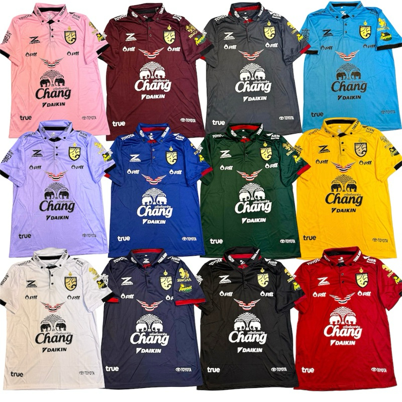 เสื้อกีฬาคอปกเสื้อฟุตบอลเสื้ออยางเดียวไม่มีกางเกง