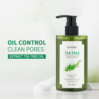 เจลล้างหน้าทีทรี pH Balance 5.5 สำหรับคนเป็นสิว และผิวแพ้ง่าย Tea Tree Facial Cleanser 300ml (T01)