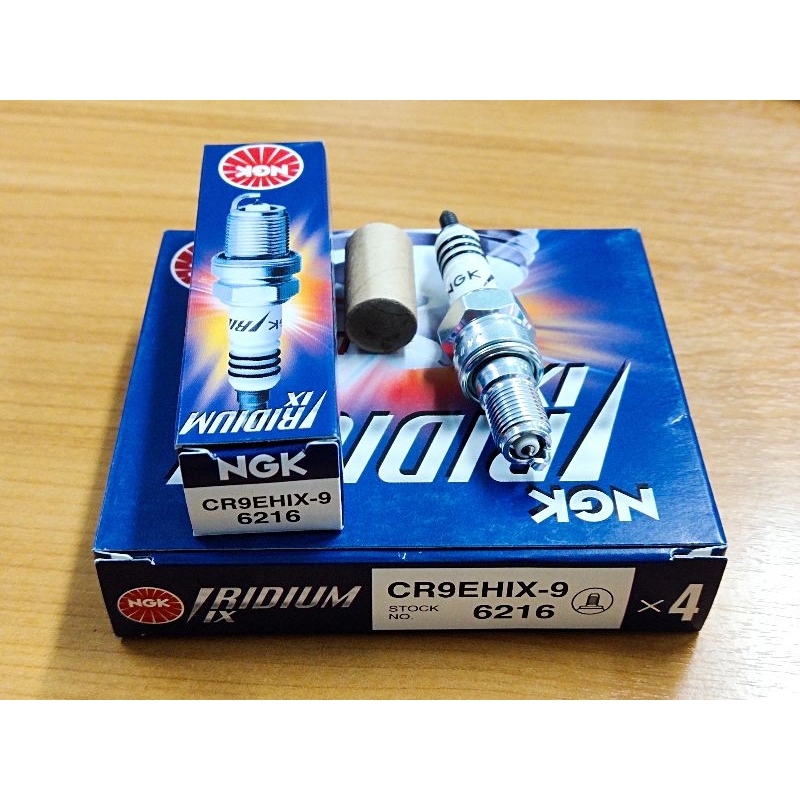 หัวเทียน NGK CR9EHIX-9 ขั้ว Iridium ใช้สำหรับ CB400 (4 หัว) – Made in Japan ราคาต่อหัว