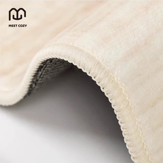 MEET COZY พรมปูพื้น กันน้ำ carpet ผ้าแคชเมียร์เทียม พรมขนนุ่ม #1 DN-Zoe