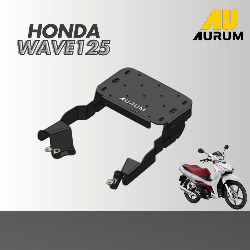 ตะเเกรงท้ายรถมอเตอร์ไซด์ฮอนด้า WAVE 125i ปี 2012-2025