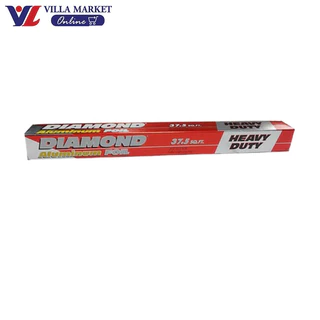 ไดมอนด์ อลูมิเนียมฟอยล์ 45.7 ซม. X 7.6 ม. Diamond Aluminium Foil